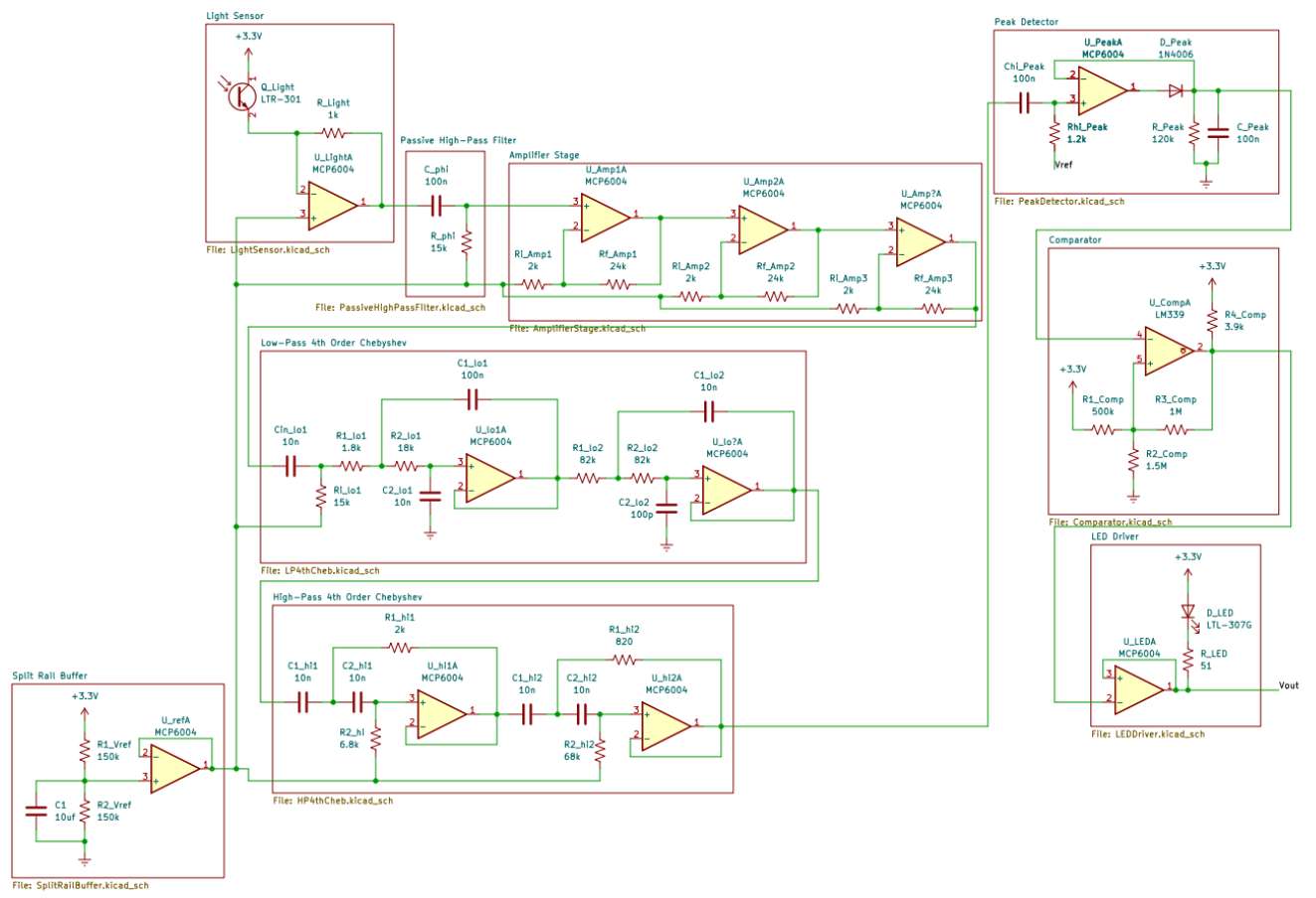 Beacon detector schematic.